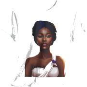 Queen white - T恤 - $17.00  ~ ¥113.91