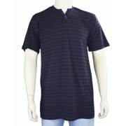 Quicksilver Men's Ledley 1/4 Button Striped Black Casual Shirt 108200-BLK - Košulje - kratke - $29.99  ~ 190,51kn