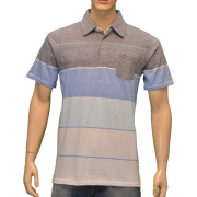 Quicksilver Men's Lights Out Polo Striped Shirt Navy - Košulje - kratke - $31.46  ~ 199,85kn