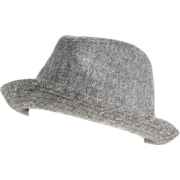 Quicksilver Men's Tweed Ball Fedora Hat Black Large/XLarge 852620-Blk - Klobuki - $24.99  ~ 21.46€