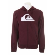 Quicksilver Mens Mountain Wave Hoodie Sweatshirt -Maroon - Chaquetas - $31.98  ~ 27.47€
