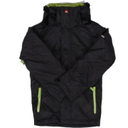 Quik SNOW Boys 8-20 Last Mission Print Jacket Black - Jacket - coats - $54.99 