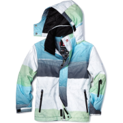 Quik SNOW Boys 8-20 Last Mission Print Jacket White - Jacket - coats - $54.99 