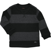Quiksilver, Snit Stripe Knit Tee in Black (c) ~ - Košulje - duge - $26.00  ~ 165,17kn