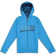 Quiksilver Affected FZ Hoodie - Big Kids Cyan - Jacket - coats - $47.99 