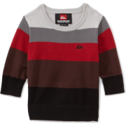 Quiksilver Baby-Boys Infant Shogun Sweater Cabernet Red - Košulje - duge - $18.90  ~ 16.23€