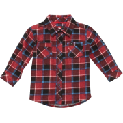 Quiksilver Baby Shirt in Flannel Red - Košulje - duge - $28.00  ~ 177,87kn