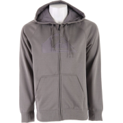 Quiksilver Banquet II Fleece Top Smoke - Jacket - coats - $40.95 