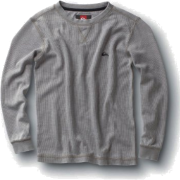 Quiksilver Boy's (8-16) Hammer Thermal Shirt-Charcoal - Košulje - duge - $21.98  ~ 139,63kn