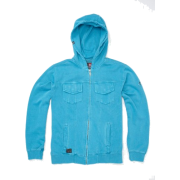 Quiksilver Boys (8-16) Goodwin Sweatshirt Turquoise - Jacket - coats - $26.98 