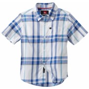 Quiksilver Boys 2-7 House Party Kids Woven Shirt Classic Blue - Košulje - kratke - $19.90  ~ 126,42kn