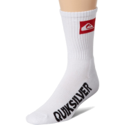 Quiksilver Boys 8-20 Focal Crew Sock White - Donje rublje - $7.00  ~ 44,47kn