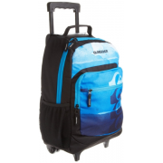 Quiksilver Boys 8-20 Hall Pass Rolling Backpack Deep Sea Blue - Backpacks - $70.00 