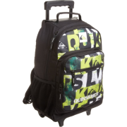 Quiksilver Boys 8-20 Hall Pass Rolling Backpack White/Lime - Backpacks - $67.99 