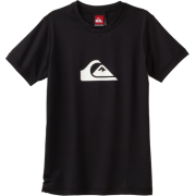 Quiksilver Boys 8-20 Solid Streak Short Sleeve Surf Shirt Black - Košulje - kratke - $22.81  ~ 144,90kn