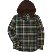 Quiksilver Boys Trolley Long Sleeve Flannel Forest - Chaquetas - $32.98  ~ 28.33€