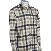 Quiksilver Fuze LS Button Down Shirt - Khaki - Košulje - duge - $39.49  ~ 250,86kn