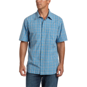 Quiksilver Men's Biscayne Woven Shirt Azure Blue - Košulje - kratke - $59.50  ~ 377,98kn