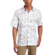 Quiksilver Men's Cross Current Woven Shirt White - Košulje - kratke - $37.20  ~ 236,32kn