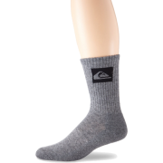 Quiksilver Men's Focal Crew Socks - Pack of 6 Charcoal - Donje rublje - $48.00  ~ 41.23€