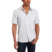 Quiksilver Men's Halifax Bay Woven Shirt White - Košulje - kratke - $55.00  ~ 349,39kn