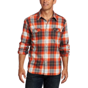 Quiksilver Men's Kings Cove Woven Shirt Red orange - Košulje - kratke - $59.50  ~ 377,98kn