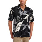 Quiksilver Men's Poneloya Woven Shirt Black - Košulje - kratke - $98.00  ~ 622,55kn