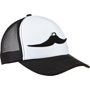 Quiksilver Men's Stavi Trucker Hat White 3 - Cap - $17.99 