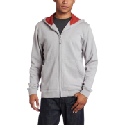 Quiksilver Men's Stratus Hoodie Zinc Grey - Jacket - coats - $41.98 