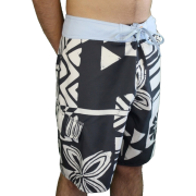 Quiksilver Mens "Makapuu Beach" Boardshorts Black & White 501505-GUN - Shorts - $44.99 