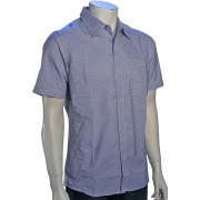 Quiksilver Neck Punch SS Button Down Shirt - Blue - Košulje - kratke - $44.99  ~ 285,80kn