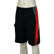 Quiksilver Pig Dog Boardshorts - Black / Red - Shorts - $43.95 