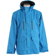 Quiksilver Piranha Shell Snowboard Jacket Azul Blue Mens - Jacket - coats - $119.95 
