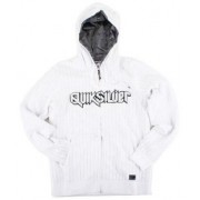 Quiksilver Shantineaux Zip Fleece Hoody - White - Jacket - coats - $74.99 