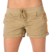 Quiksilver Women's "The Beachie" Shorts Beige G11003-CAN - Shorts - $29.99 