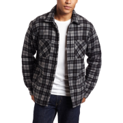 Quiksilver Young Men's Hong Fu Flannel Jacket Black - Chaquetas - $48.65  ~ 41.78€