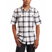 Quiksilver Young Men's Whitey Short SleeveWoven Shirt Black - Košulje - kratke - $48.00  ~ 304,92kn