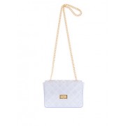 Quilted Jelly Clear Crossbody Bag - Hand bag - $14.99 