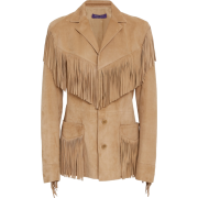 RALPH LAUREN fringed jacket - Jakne in plašči - 