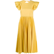 REDVALENTINO pleated design dress - Vestidos - 