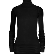RICK OWENS Stretch-jersey turtleneck top - Camicie (lunghe) - $180.00  ~ 154.60€