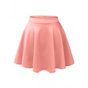 RK RUBY KARAT Womens Casual Flared Color Skater Skirt - スカート - $24.99  ~ ¥2,813