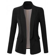 RK RUBY KARAT Womens One Button Tailored Boyfriend Blazer Jacket with Pockets - Košulje - kratke - $50.99  ~ 323,92kn