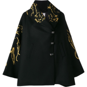 ROMEO GIGLI X EGGS embroidered cape - 外套 - 