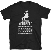 Racoon shirt, racoon gift - T-shirts - $17.84 