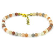 Rainbow Moonstone Anklet - Other jewelry - 