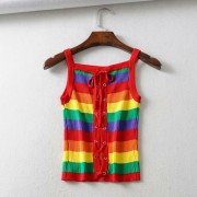 Rainbow Slim Tank Top - Košulje - kratke - $25.99  ~ 165,10kn