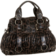 Rampage Women's Krista R11233 Satchel Leopard - Hand bag - $69.65 