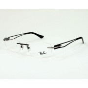 Ray-Ban Glasses Ray Ban Eyeglasses frame RX 6194 RX6194 2509 Metal Black - Eyeglasses - $112.57 