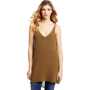 Rebecca Minkoff - Clothing Women's Maria Tank Sweater Gold - Кофты - $328.00  ~ 281.71€